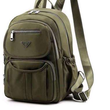 Tas Ransel Laptop Chibao 0842 Wanita Sekolah CB 0842 Ransel Hijau