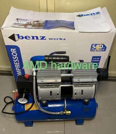 KOMPRESOR OILLESS SILENT 3/4HP 9L Compressor Benz Izumi BZ8550 OM0709 IZUMI OM0709