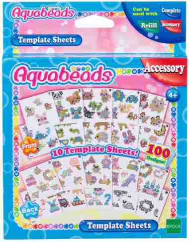 Aquabeads Mainan Edukasi Aquabeads Template Sheets