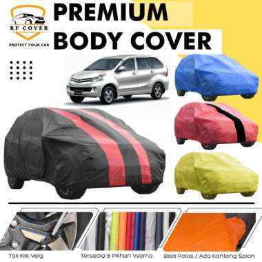 VERISH AVANZA Body Cover mobil avanza / Sarung Mobil avanza Grand all new avanza car cover putih ama
