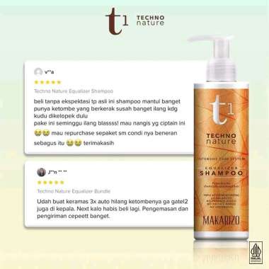 Makarizo T1 techno nature equalizer shampoo 180ml