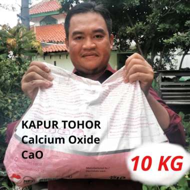Kapur Tohor 10KG Calcium Oxide CaO