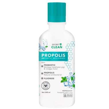 SECRET CLEAN PROPOLIS PEPPERMINT 500ML