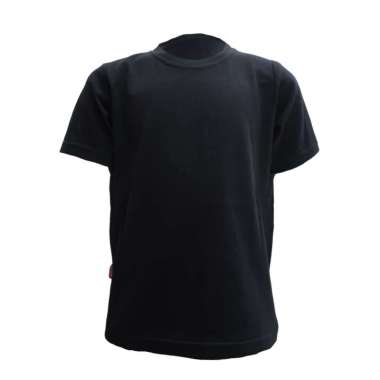 Pingu Kaos Anak Laki Laki Polos Hitam 92000518 10 Hitam