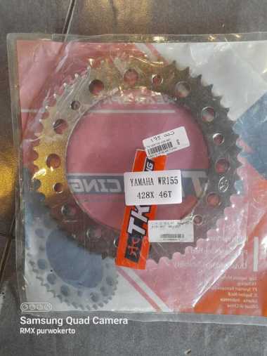 Gir Belakang Yamaha WR155 Ukuran 46