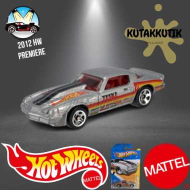 Hotwheels Mobil Sedan Klasik 81 Camaro Abu 2012 HW Premiere