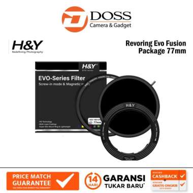 H&Y Revoring Evo Fusion Package 77mm HD EVO-Series Variable ND3-1000 & CPL Filter Kit