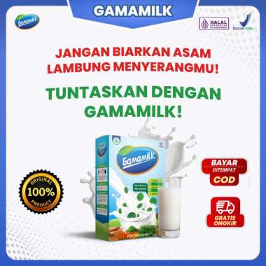 GAMA MILK Susu Etawa Herbal Gamat ORIGINAL Solusi Asam Lambung/GERD