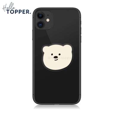 Pop Socket Akrilik Cute Bear | Socket HP Beruang | Pop Stand Socket
