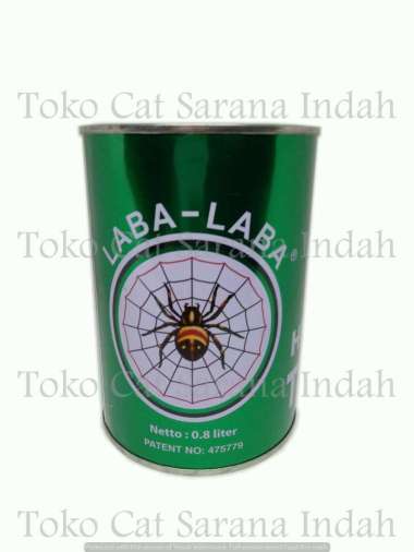 Thinner Laba Hijau 0.9L tiner laba laba hijau 1 liter thiner laba laba tiner cat thinner laba laba t
