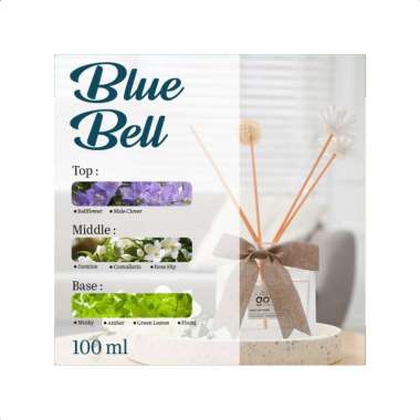 Goto Firuze Reed Diffuser Pengharum Pewangi Ruangan Kamar Aromatherapy 100ML BLUE BELL