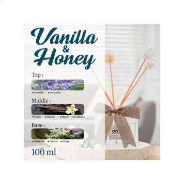 Goto Firuze Reed Diffuser Pengharum Pewangi Ruangan Kamar Aromatherapy 100ML VANILLA