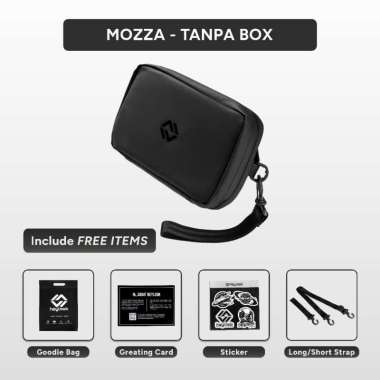Exclusive - Clutch Bag Pria MOZZA ULTRA Anti Bara Sling Bag Multyfungsi 3 in 1 Sling Phone Cowok Wat