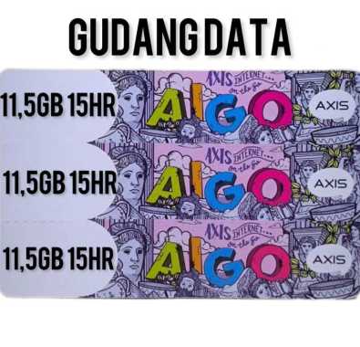 Voucher Axis 11.5GB 15Hari