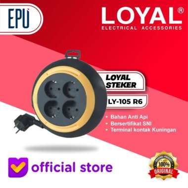 Loyal Kabel Roll LY105 Yunior Kabel Roll LY-105 Kabel Gulung Kabel Extension Listrik