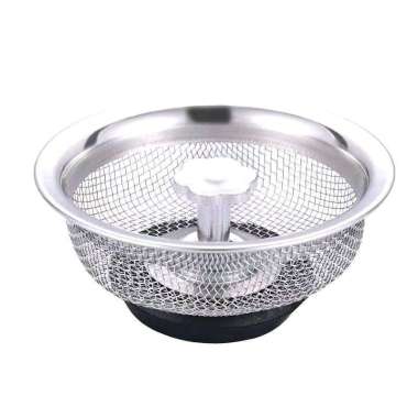 Saringan Wastafel Cuci Piring FIlter Afur Wastafel Stainless Steel DESAIN MIKROPORI