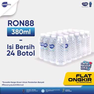 Ron88 Ron 88 Air Mineral Botol Natural 380 ml