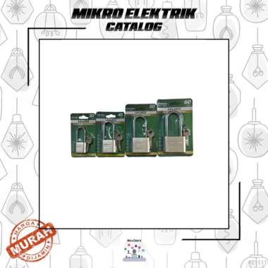 Gembok Chrome AMASCO Panjang 60mm