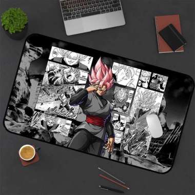 WXPYU Gaming Mouse Pad Dragon Ball Manga Panel 800x400x2mm WXDBZ Mousepad Panjang Kecil Besar Lebar 