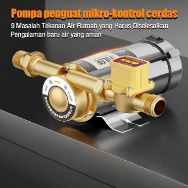 150W Keran pompa booster / otomatis Pompa Pendorong Tekanan Air Booster Pump 100 Watt Mesin Pompa Ot