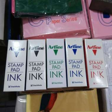 Tinta stempel artline Merah