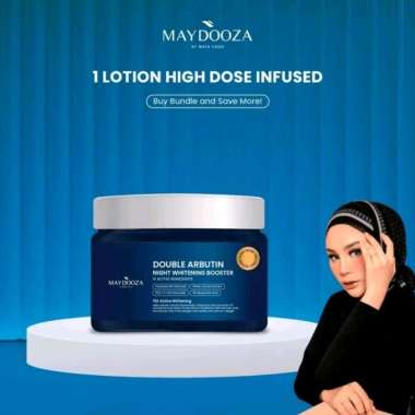 MAYDOOZA HB Dosting Double Arbutin High Dose Infused Whitening Glowing By Maydoza 250gr
