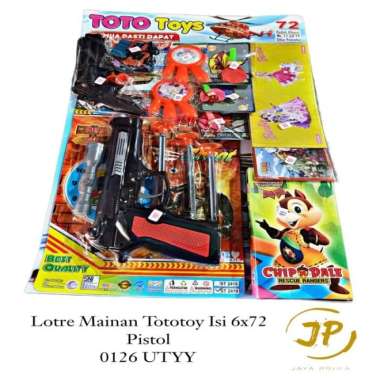 MAINAN ANAK LOTRE MAINAN TOTOTOYS 72 KUPON, Satuan PESAWAT