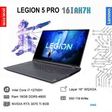 LAPTOP LEGION 5 PRO Core i7-12700H RTX3070Ti 8GB, 16/1TB WIN 11 HOME