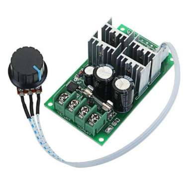 DC Motor Speed Controller 1800W 6-60V 12V 24V 30A PWM Lampu LED
