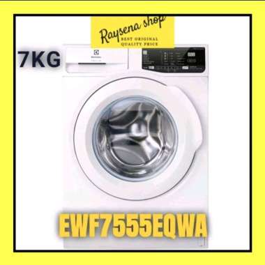 MESIN CUCI ELECTROLUX 7,5KG EWF7555EQWA FRONT LOADING ELECTROLUX 7,5KG EWF7555/ EWF