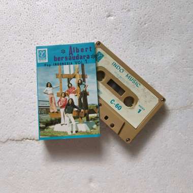 kaset pita jadul pop rock ALBERT BERSAUDARA pop Indonesia vol 1