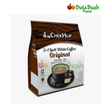 DUTA BUAH PUSAT CHEK HUP 3 IN 1 WHITE COFFE ORIGINAL
