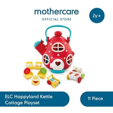 ELC Happyland Kettle Cottage Playset - Mainan Pretend Play Rumah Boneka Ketel Anak Balita 2 Tahun