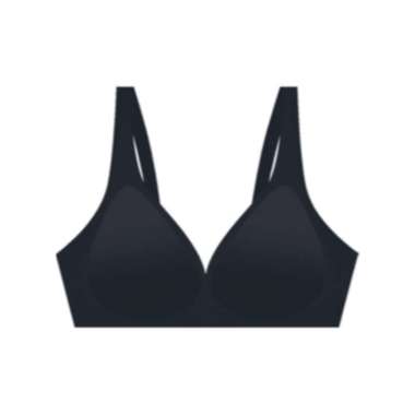Sorella Bra Tea Skin Wireless Push Up N10-3035V Black M