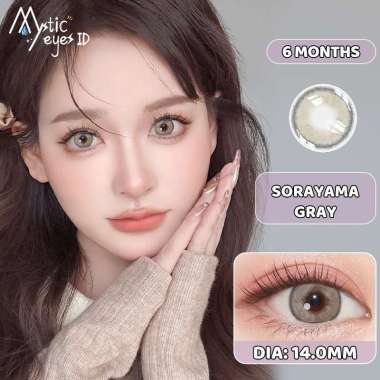 Mystic Eyes Colored Soft Lens Sorayama Grey