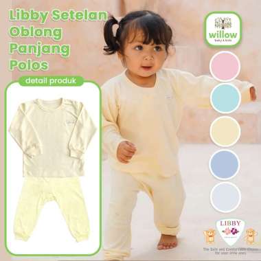 Setelan Anak - Libby Setelan Oblong Panjang Polos uk. M Warna