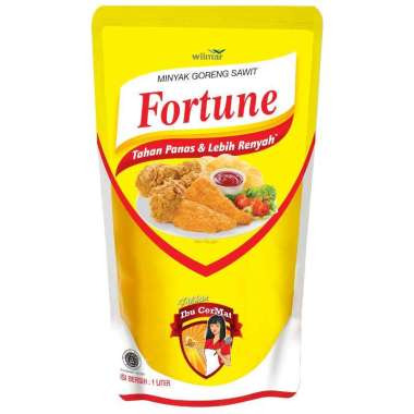 SMG/JOG/SOLO - Fortune Minyak Goreng Pouch 1000 mL Wilmar