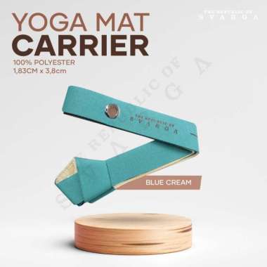 SVARGA Yoga Mat Carrier 2MM 10MM Yoga Strap Sabuk Yoga CARRIER PURPLE BROWN