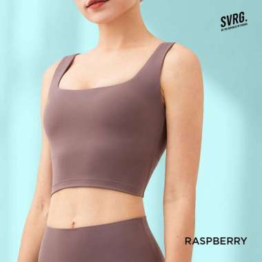 Sport Bra Svarga - Anti Underarm Bulge - Yoga Bra - Gym & Fitness Bra RASPBERRY-XS