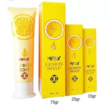 KELLY LEMON SOAP Sabun Muka Kelly 25GR (SEDANG)