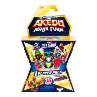 Mainan Akedo Ninja Fury Mini Battling Action Warriors Blind Pack
