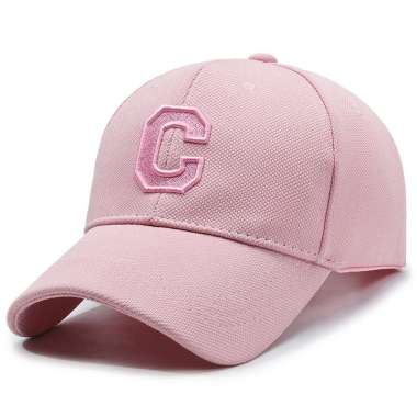 CHARLIE Topi baseball topi pria topi wanita PINK