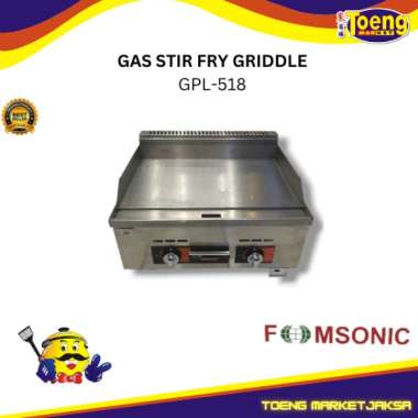 KOMPOR GRIDDLE / GAS STIR FRY GRIDDLE GPL-518 FOMSONIC