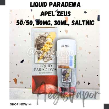LPD LIQUID PARADEWA APPLE ZEUS SALT 30ML 30MG