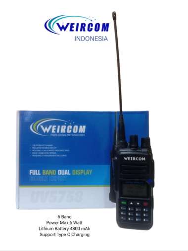 HT Weircom WR5758 7 Watt 6 Band Original Weircom