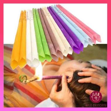 Ear Candle Terapi Telinga Aromaterapi Lilin Pembersih Telinga Pembersih Kotoran Kuping