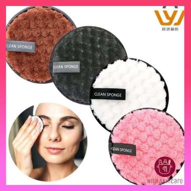3D Sponge Pembersih Make Up Wajah Make Up Remover Impor AK0045