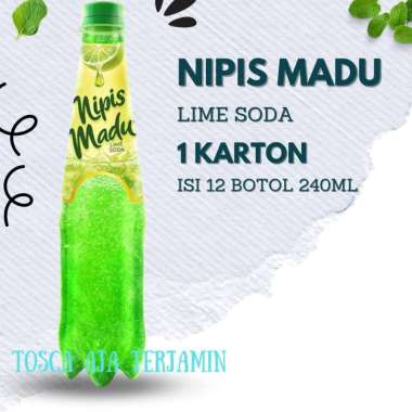 Nipis Madu Mayora Lime Soda 1 Dus isi 12 Botol