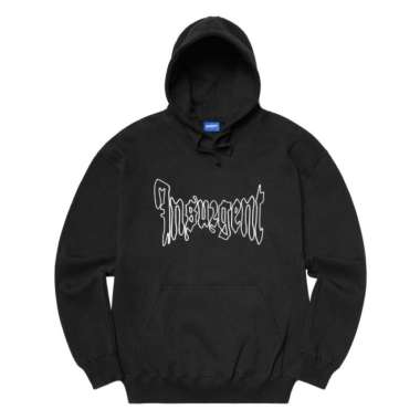 Insurgent Club - Hoodie Old Type Black 375 Gsm L