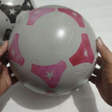 Bola Plastik Putih Bal Plastik Besar Sepak Bola Ball Plastik Bola Murah Bola Kaki Umum Buat Sepak Bo
